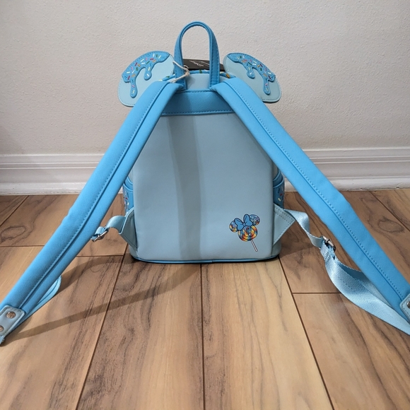 NWT! Loungefly Disney Minnie Mouse Lollipop And Sprinkles Mini Backpack - Picture 5 of 15